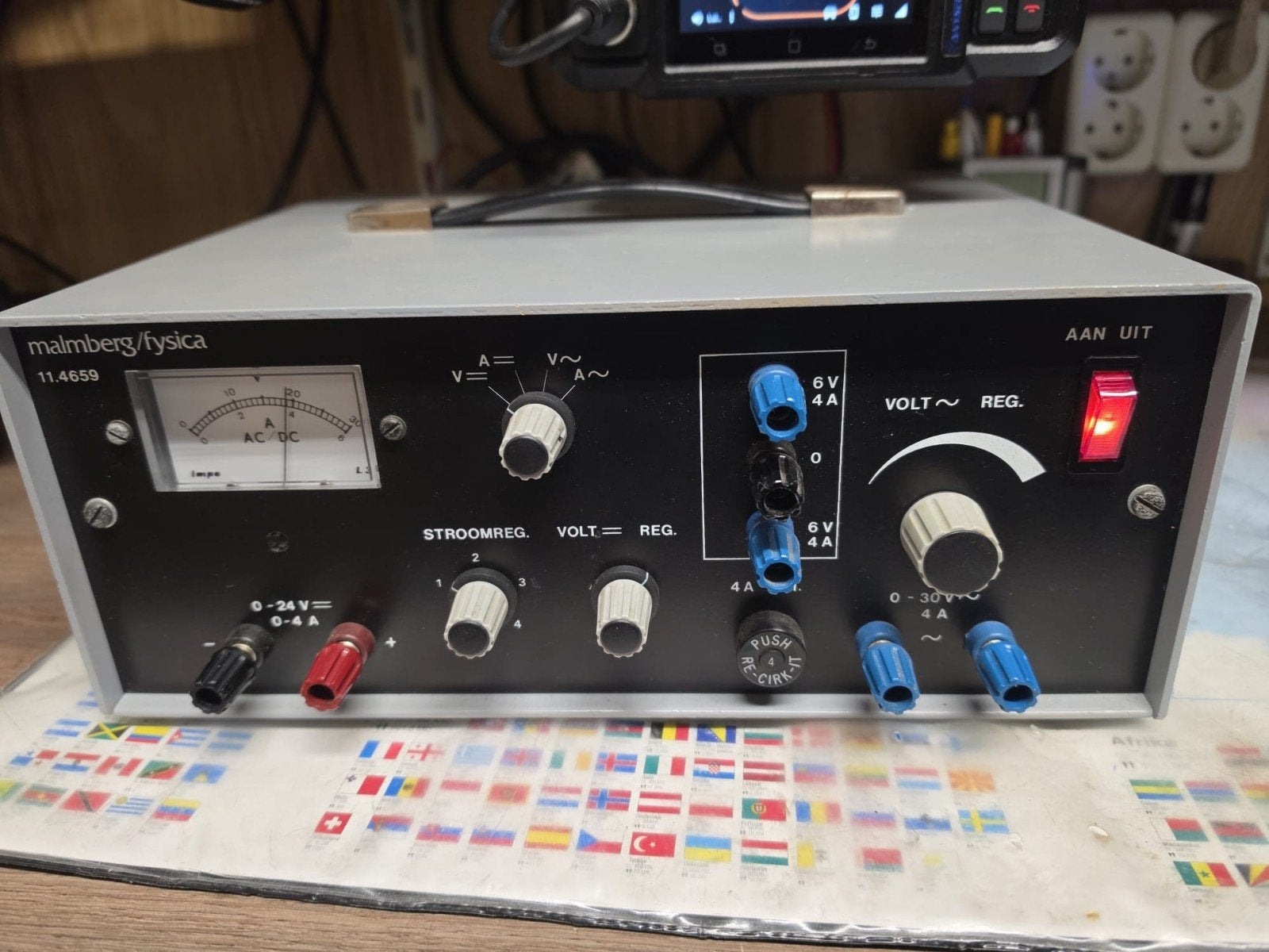 Malmberg Fysca, Telecommunicatie, Ophalen of Verzenden, Gebruikt, Zender en Ontvanger