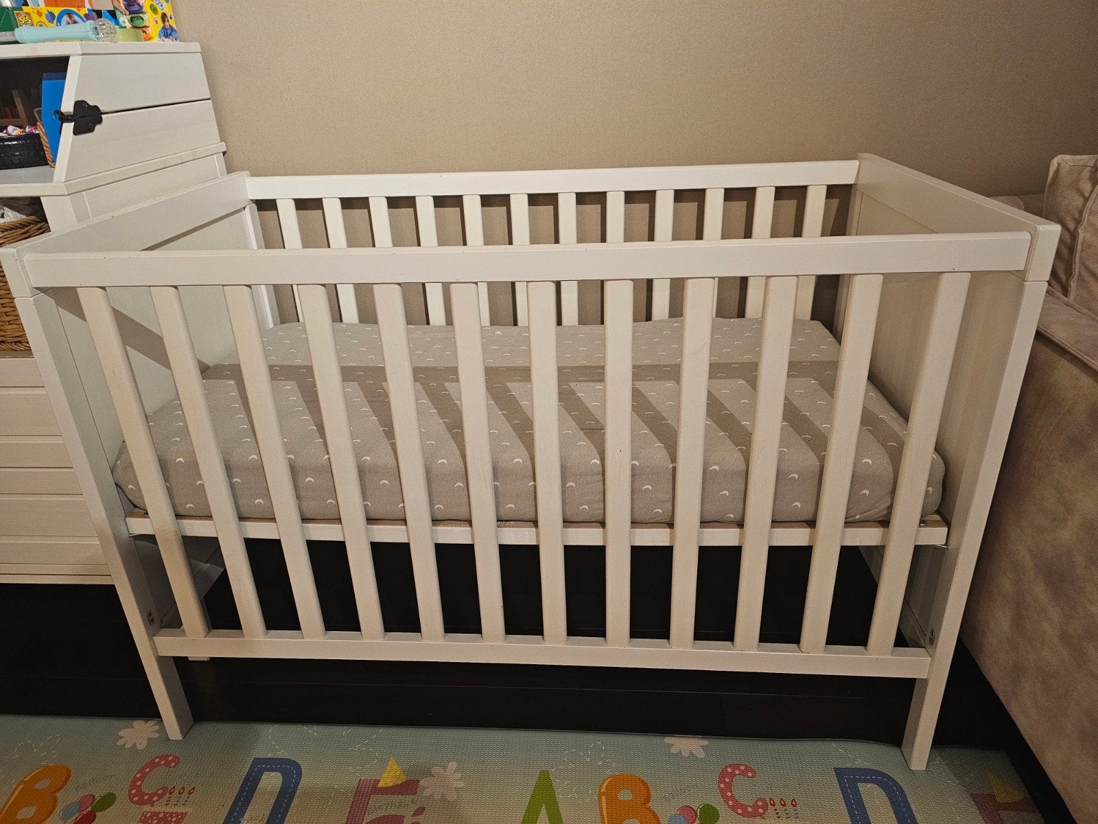 Ikea Sundvik Ledikant + Tencel Matrass + Airgosafe Topper, Ophalen, Zo goed als nieuw, Ledikant