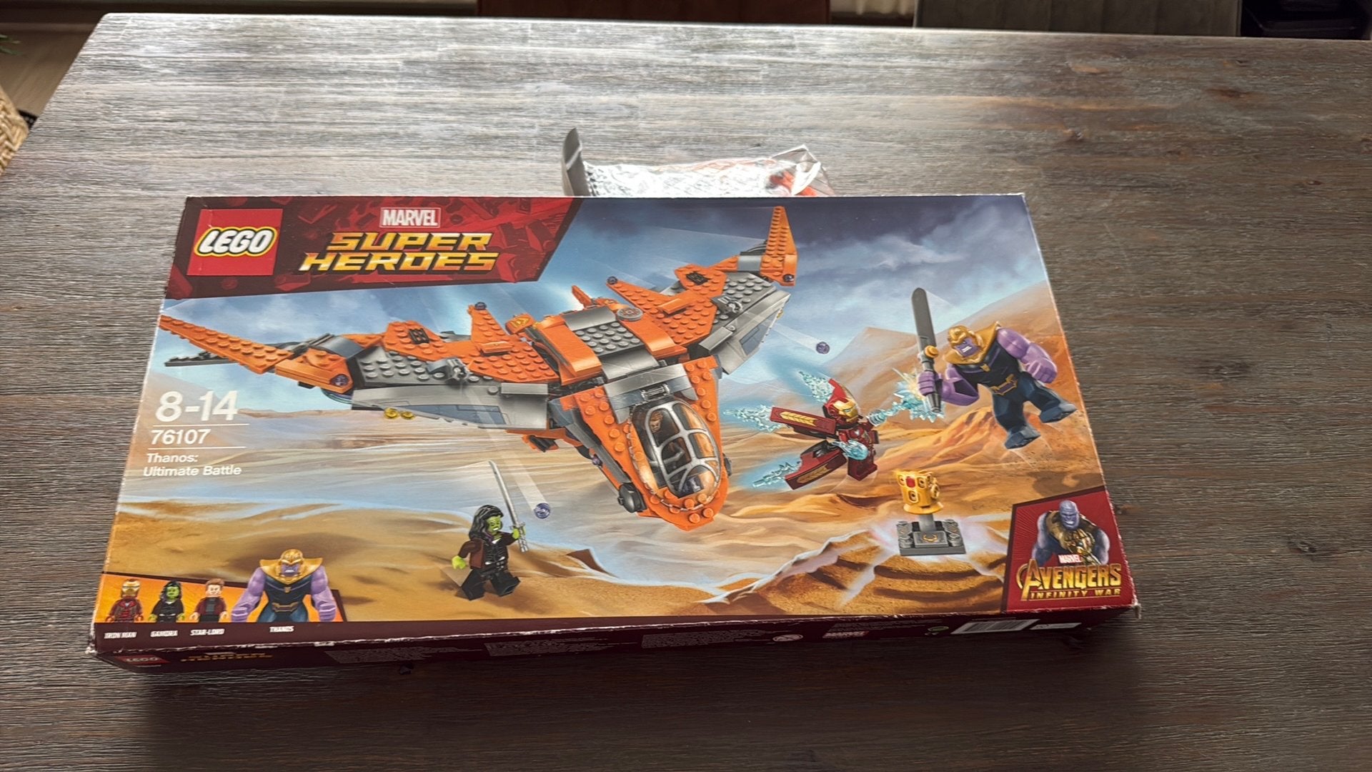 Lego 76107.  Thanos. Ultimate. Battle, Overige thema's, Lego, Ophalen of Verzenden, Zo goed als nieuw