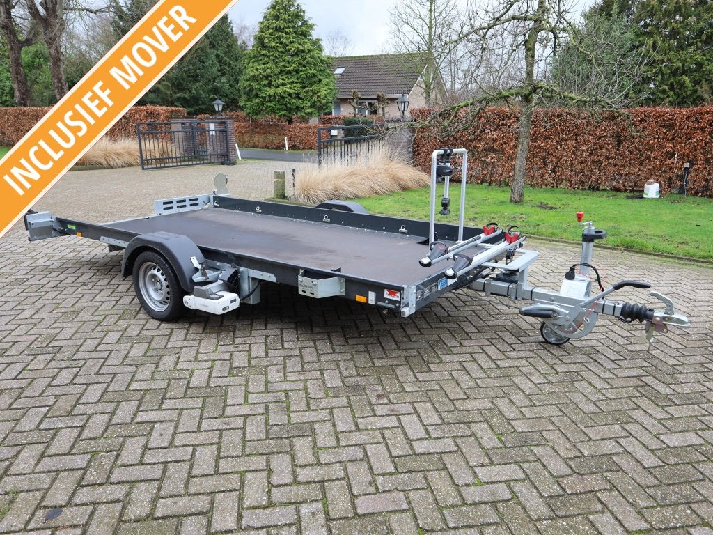 Unsinn AS 1800 hydraulisch kantelbare auto/motortransporter, Gebruikt