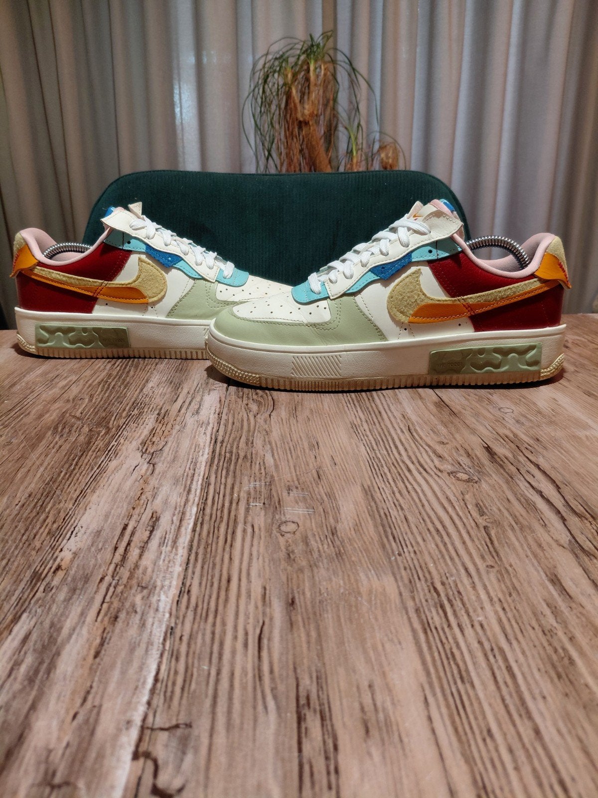 Nike Air Force 1 Fontanka Premium 'St Petersburg Raves' 41, Wit, Nike, Ophalen of Verzenden, Sneakers of Gympen