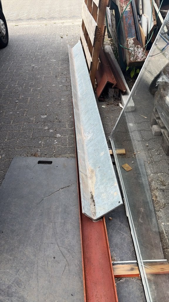 Gegalvaniseerde hoeklijn, Doe-het-zelf en Verbouw, Metalen, Ophalen, Gebruikt, IJzer