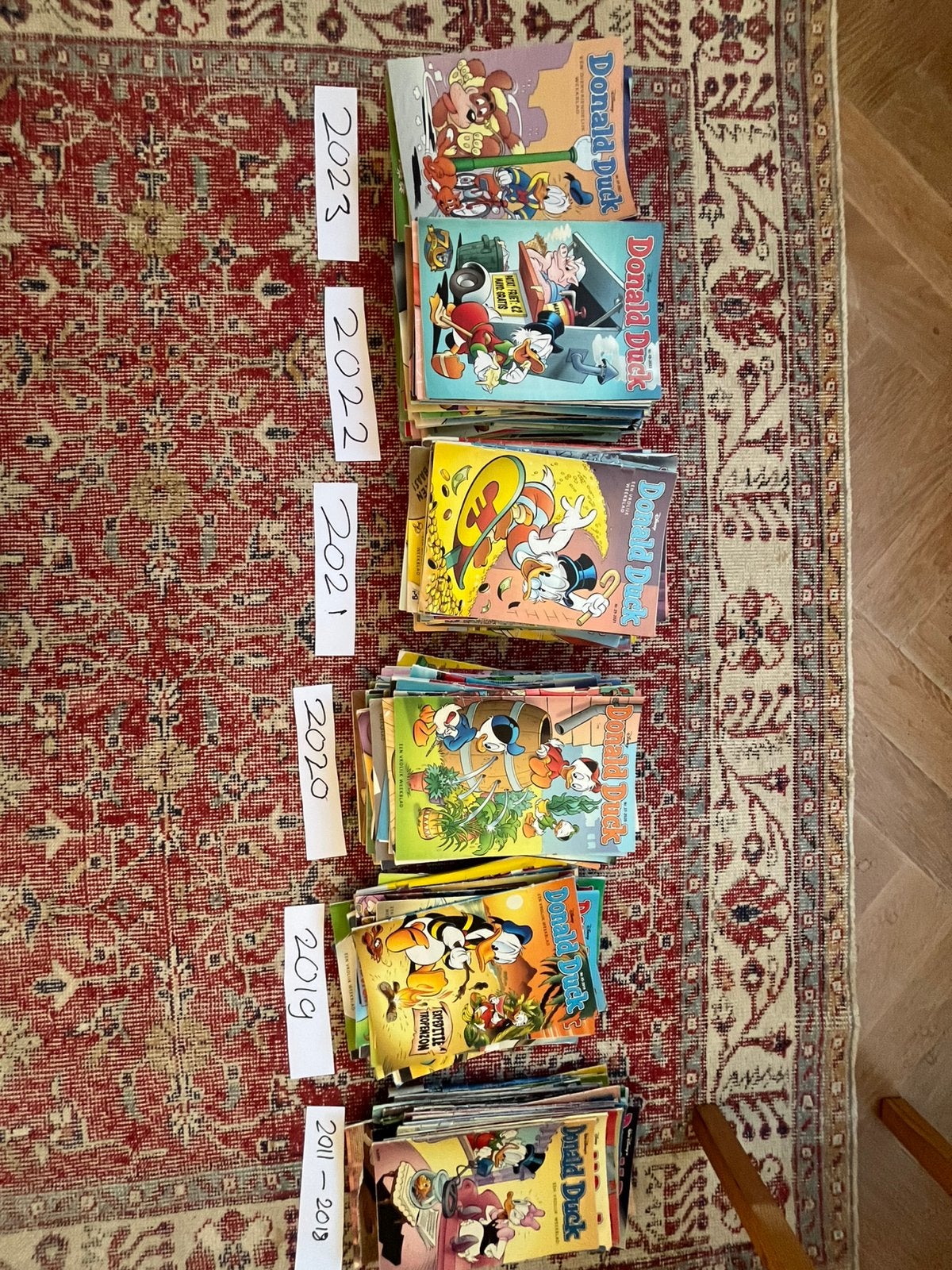 Donald duck strips, Meerdere comics, Ophalen of Verzenden, Gelezen, Europa