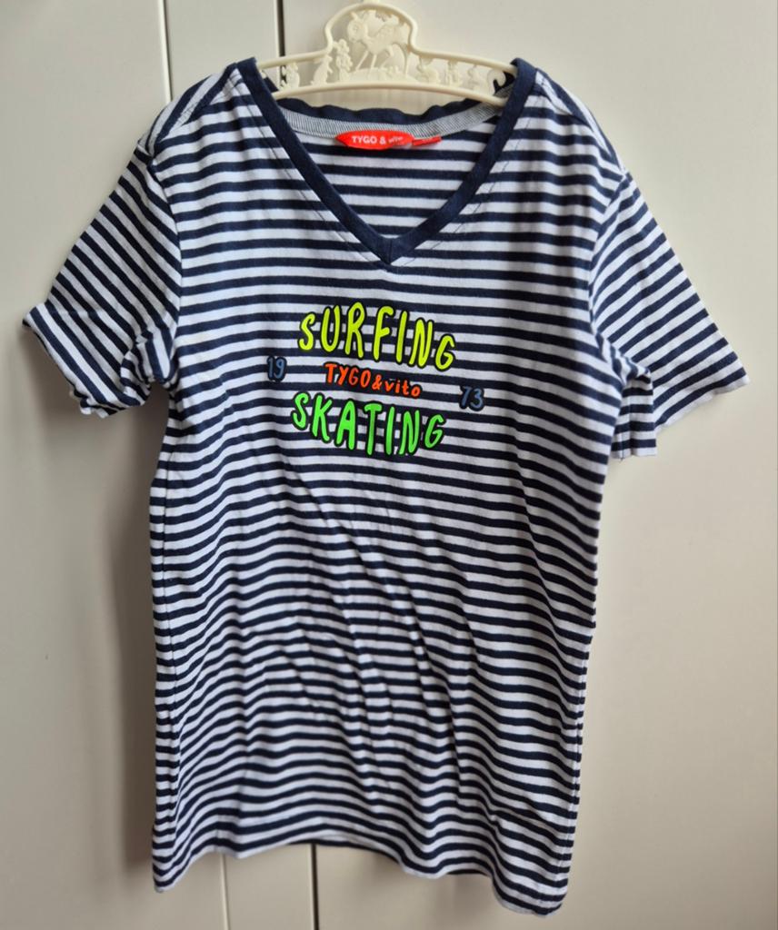 Tygo & Vito t-shirt - nauwelijks gedragen, Ophalen of Verzenden, Zo goed als nieuw, Jongen, Shirt of Longsleeve