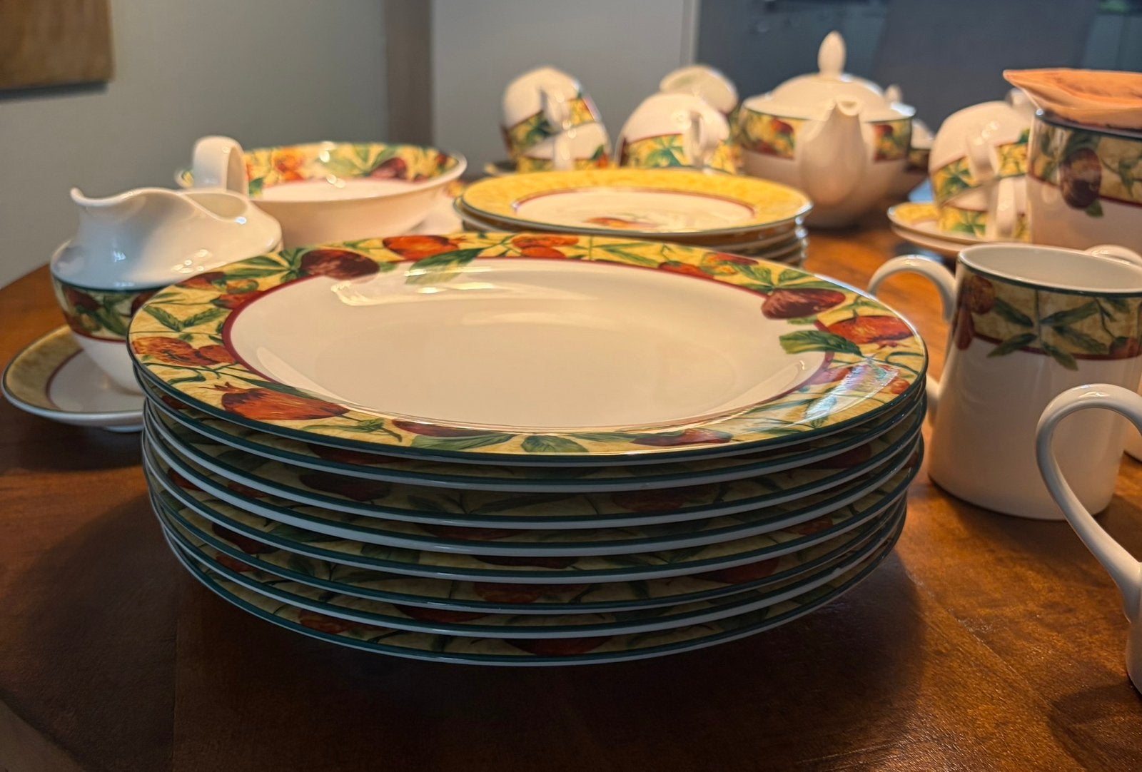 Servies, Ophalen