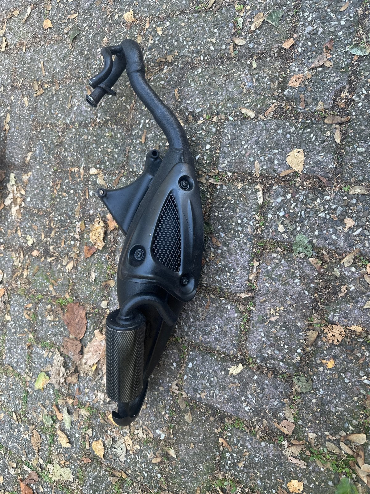 Piaggio sp uitlaat, Ophalen of Verzenden, Gebruikt, Uitlaat