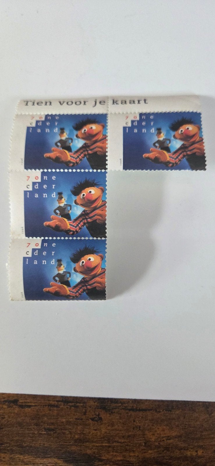 Sesamstraat bert en ernie, Ophalen of Verzenden, Postfris, Overige thema's