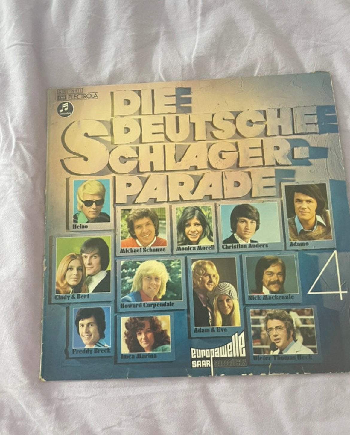 Die deutsche schlager parade, Ophalen of Verzenden, Zo goed als nieuw, Overige formaten