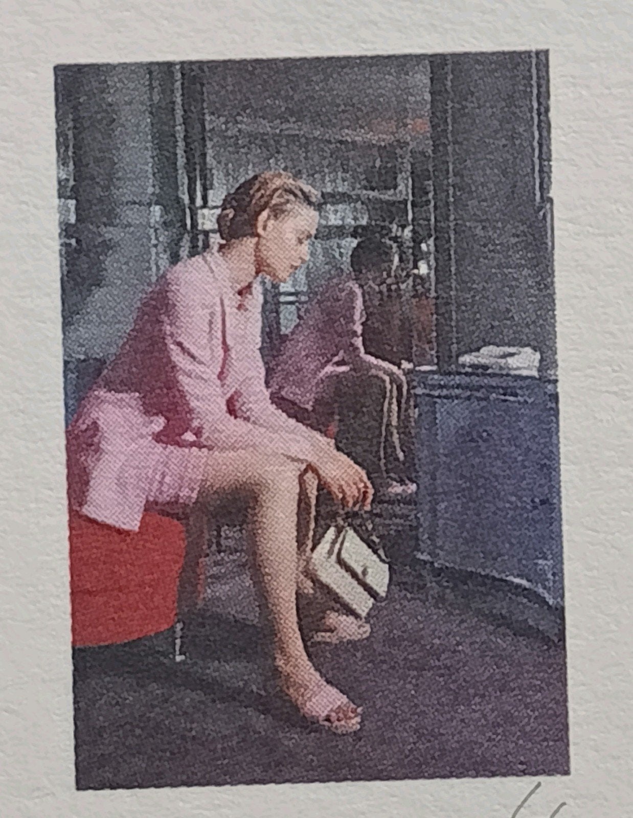 Karl Lagerfeld fotolitho Guinevere van Seenus Chanel 1996, ., Overige typen, Ophalen of Verzenden, Zo goed als nieuw