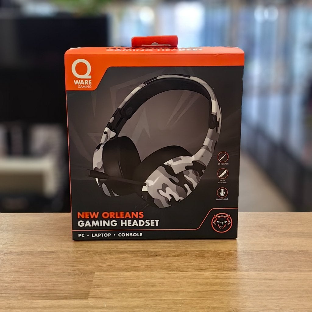 Qware Headset New Orleans Wired Koptelefoon - Nieuw