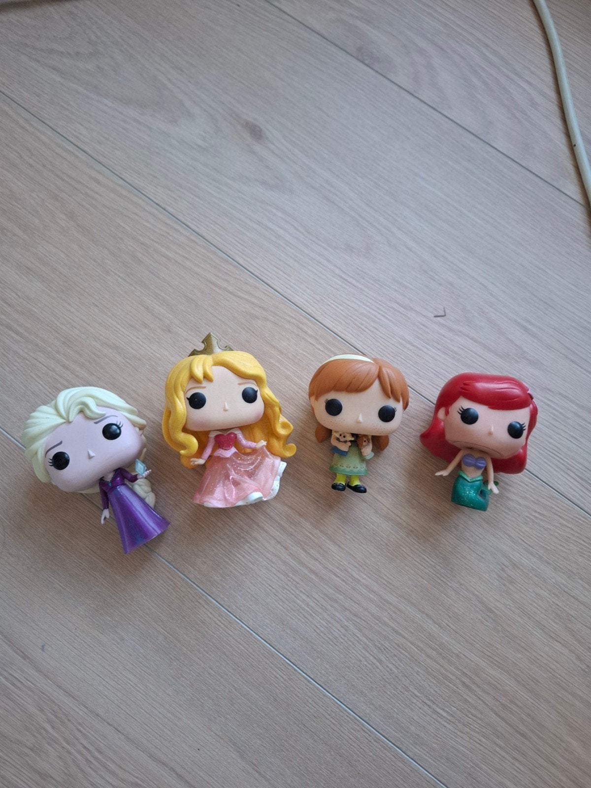 Funko Pop Disney Prinsessen: Elsa, Aurora, Anna, Ariël, Ophalen of Verzenden, Zo goed als nieuw