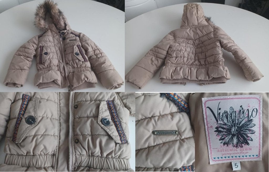 meisjesjas maat 5 vingino, Kinderen en Baby's, Gebruikt, Meisje, Ophalen of Verzenden, Vingino