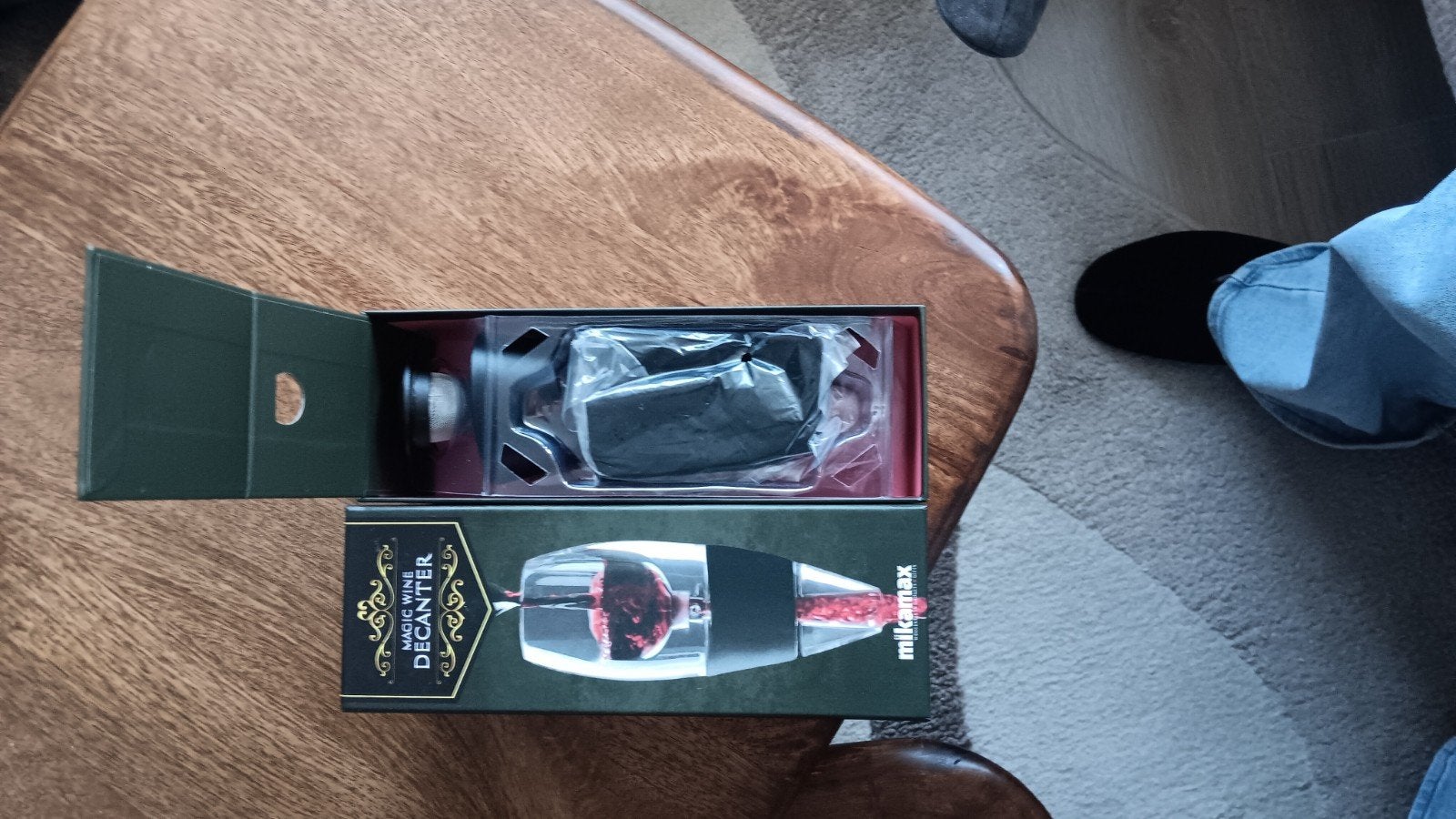Mikamax Magic Wine Decanter - Wijnschenker, Overige typen, Kunststof, Nieuw, Ophalen of Verzenden