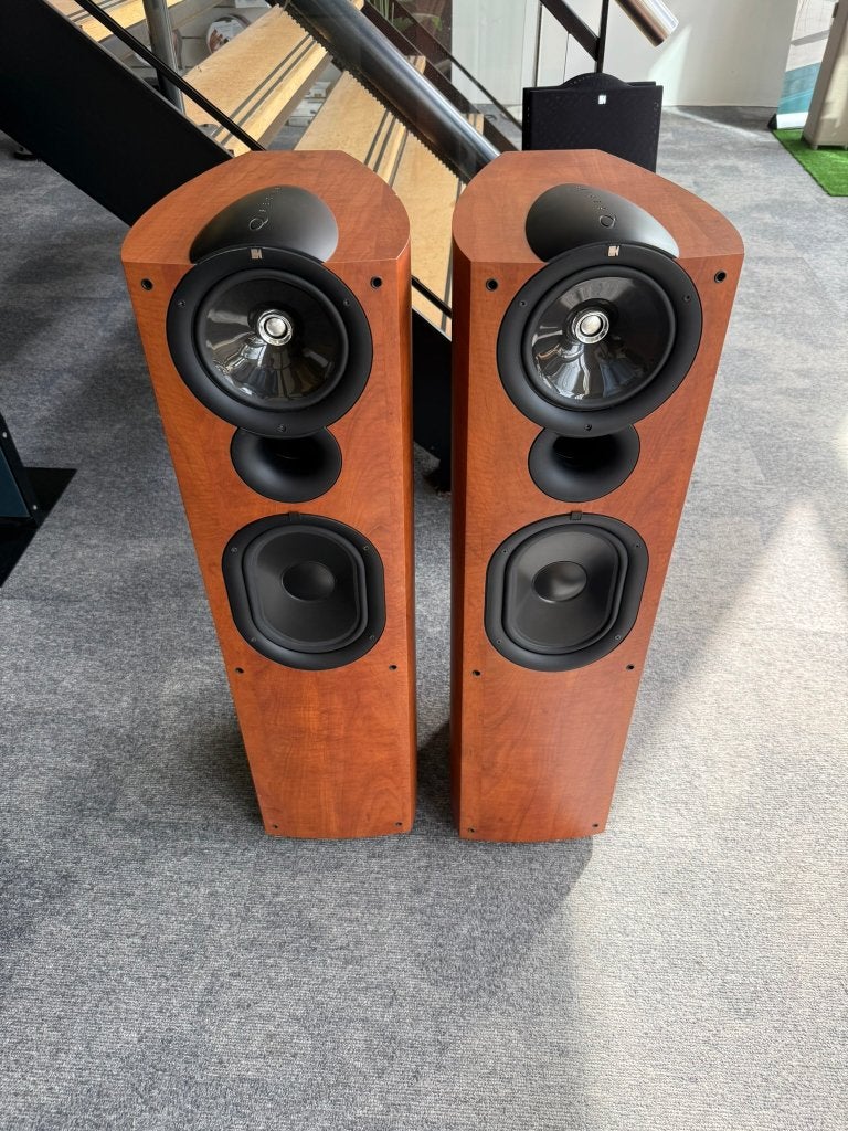 KEF Q7 Vloerstaande Luidsprekers –Dark Apple– Technisch 100%