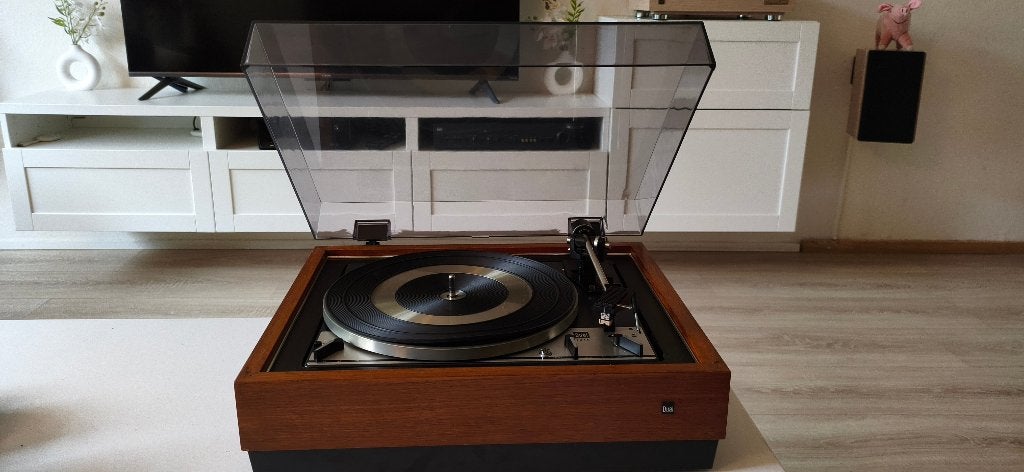 Keurige originele Dual 1216 draaitafel, Pitch-regelaar, Ophalen of Verzenden, Zo goed als nieuw, Platenspeler