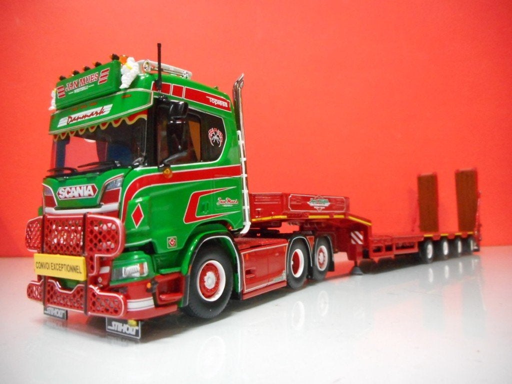 TEKNO SCANIA NEXT GEN JAN MUES 87456, Hobby en Vrije tijd, Modelauto's | 1:50, Ophalen of Verzenden, Nieuw, Bus of Vrachtwagen