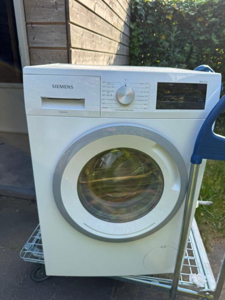 Siemens iSensoric Wasmachine 7 Kg, Witgoed en Apparatuur, Wasmachines, Ophalen, Zo goed als nieuw, Voorlader, 85 tot 90 cm