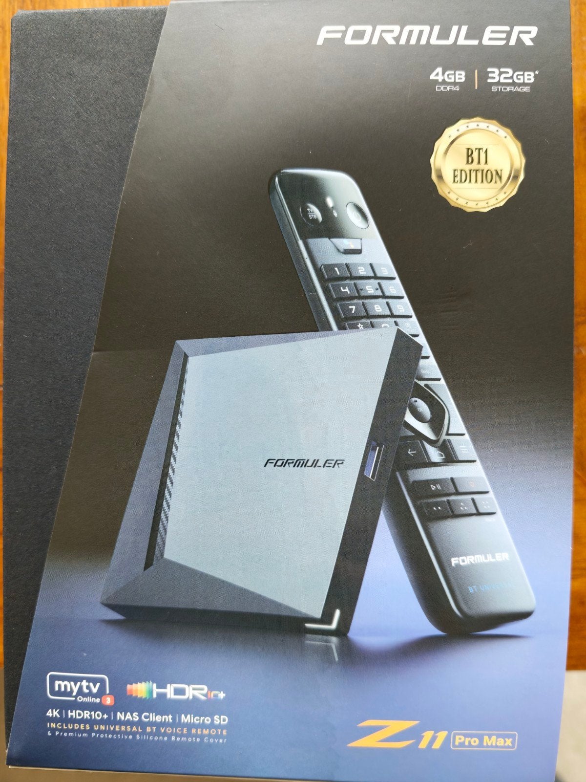 Formuler Z11 Pro Max 4K Android TV Box, Ophalen, Zo goed als nieuw, HDMI, Minder dan 500 GB