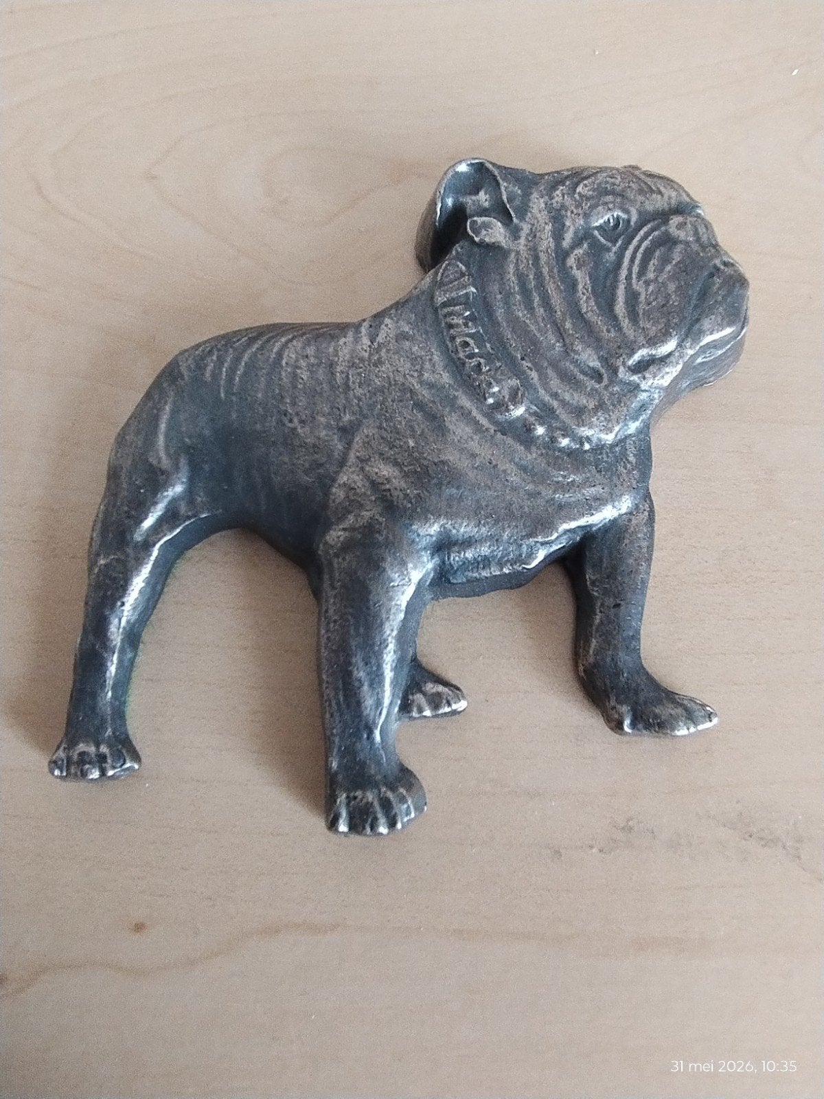 Massief metalen MACK BULLDOG paperweigt / presse-papier, Ophalen of Verzenden, Zo goed als nieuw