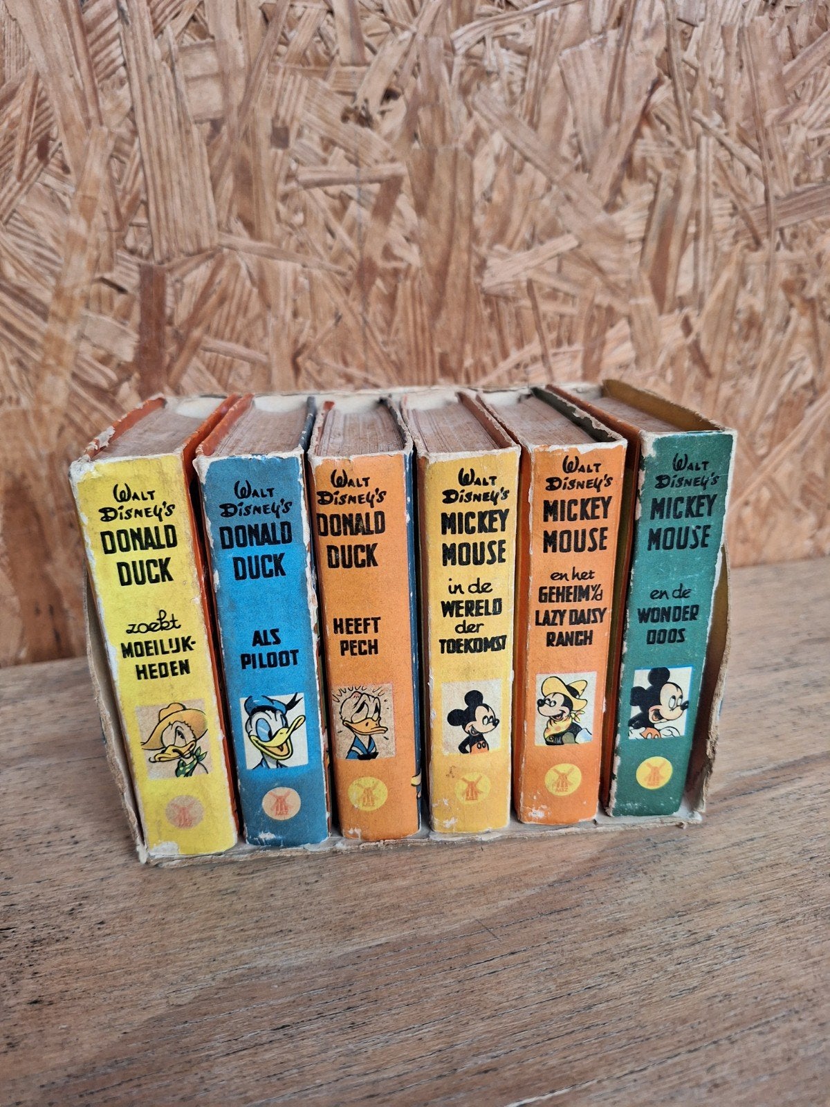 Zeer zeldzame jaren '30 Walt Disney Donald Duck boekjes, Boeken, Meerdere stripboeken, Ophalen, Gelezen, Walt Disney