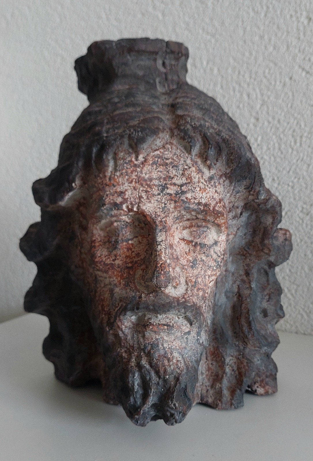 Keramische Buste van Jezus - Religieuze Kunst, Antiek en Kunst, Ophalen