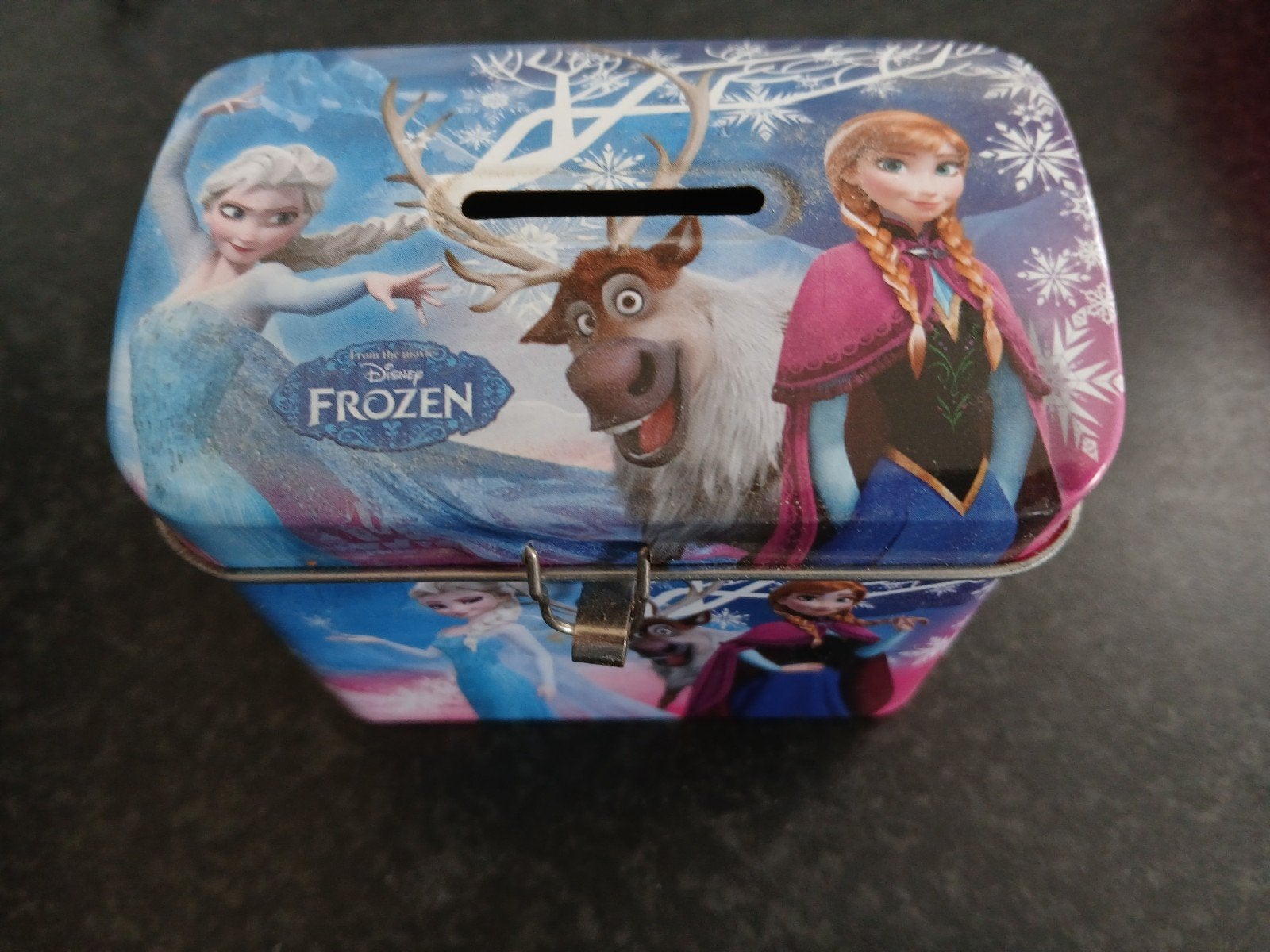 Frozen spaarpot., Verzamelen, Disney, Ophalen, Overige figuren, Beeldje of Figuurtje