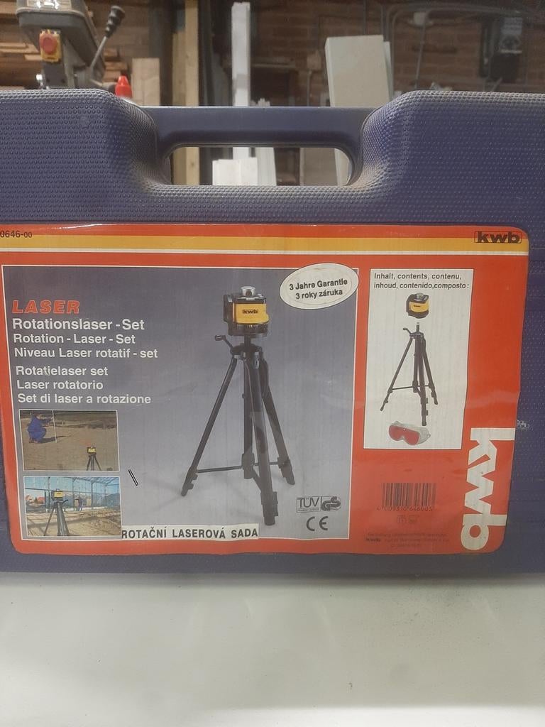 Rotatielaser zet, Doe-het-zelf en Verbouw, Ophalen