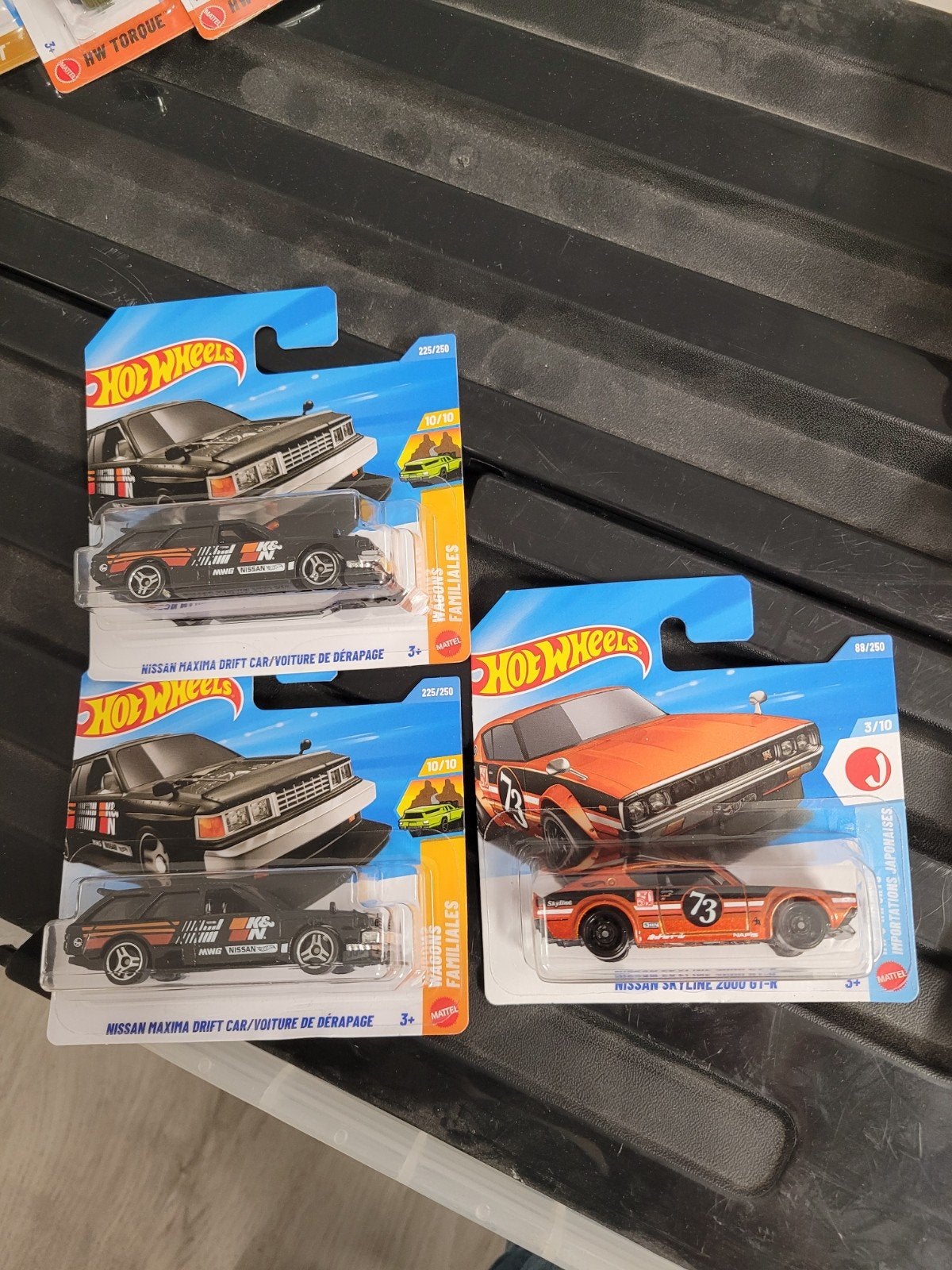 Hotwheels nissan skyline 2000 GT-R,maxima modellen nieuw, Ophalen of Verzenden, Nieuw, Auto
