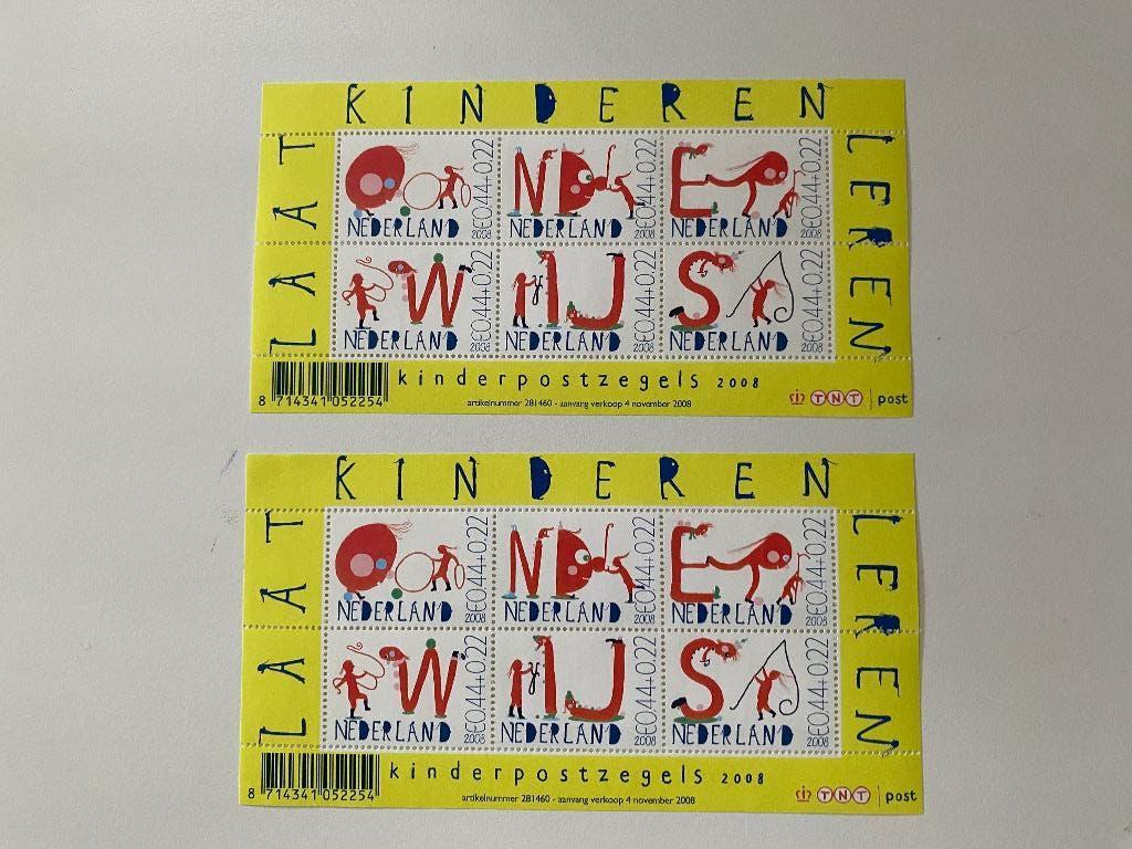 Kinderpostzegels 2008, Postzegels en Munten, Postzegels | Eerstedagenveloppen, Ophalen of Verzenden, Onbeschreven, Nederland
