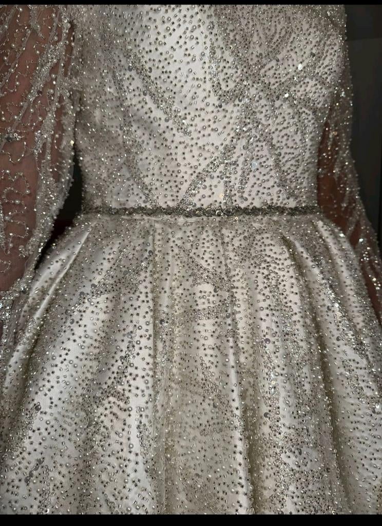 Bruidsjurk maat 40, nooit gedragen, Kleding | Dames, Trouwkleding en Trouwaccessoires, Ophalen, Trouwjurk, Wit, Nieuw