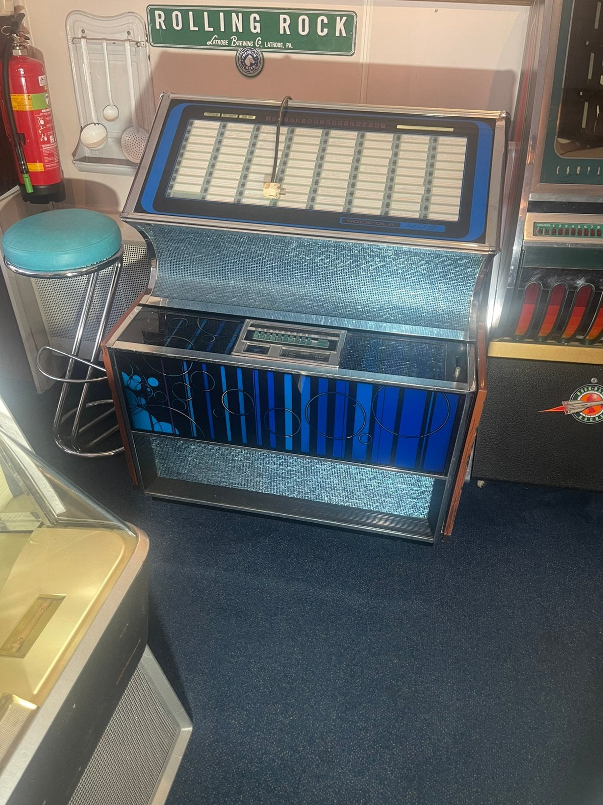 Rock ola jukebox, Ophalen, Gebruikt, Rock Ola