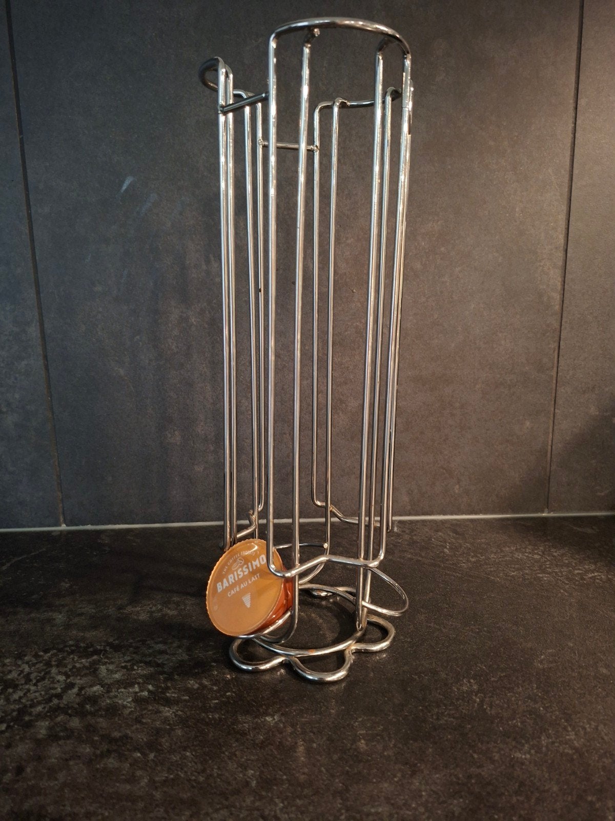 Dolce Gusto cup houder - Zilverkleurig metaal, Huis en Inrichting, Zilver, Ophalen of Verzenden, Metaal, Overige merken