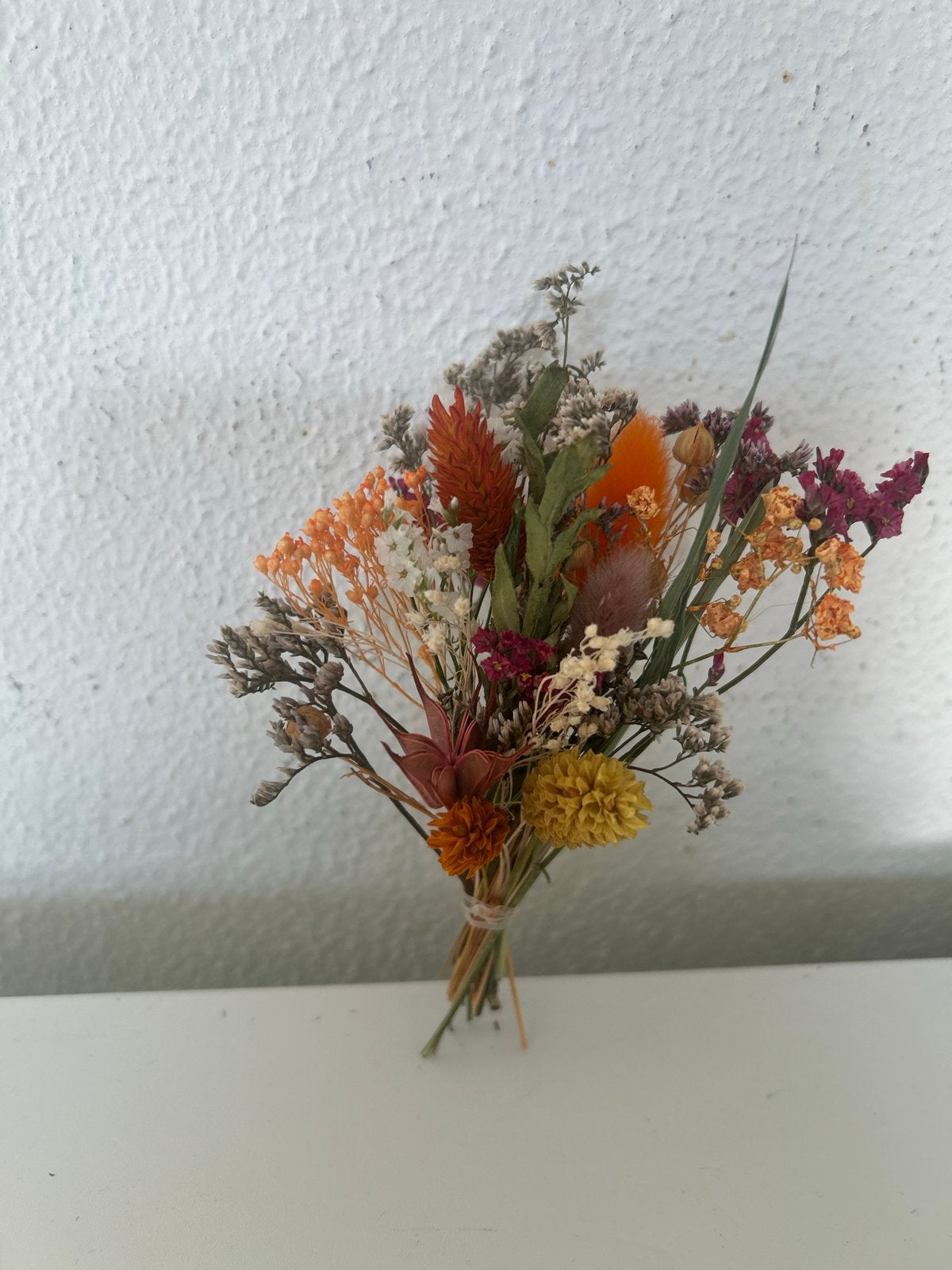Prachtige Corsage van Droogbloemen - Handgemaakt, Ophalen of Verzenden, Nieuw