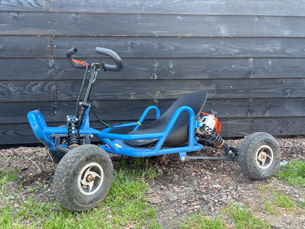 Go-kart 80cc 2-takt voor jong en oud, Sport en Fitness, Karting, Ophalen, Nieuw, Kart