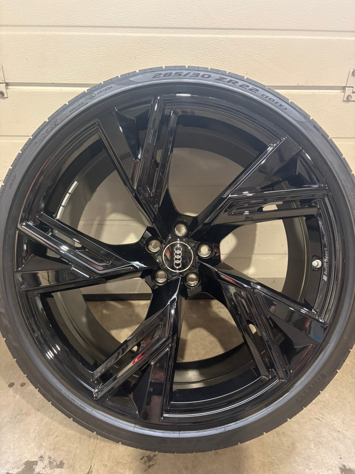 Oem 22 inch Audi RS6 velgenset demo nieuw! 285-30-22, Auto-onderdelen, Banden en Velgen, Ophalen, 285 mm, Banden en Velgen, Nieuw