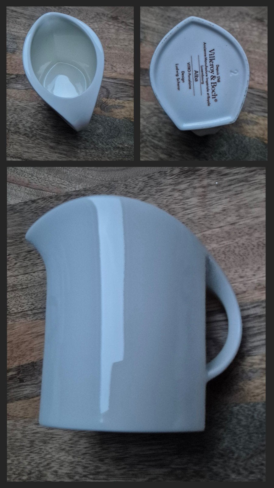 Villeroy & Boch Alba melkkannetje - Ludwig Scherer, Huis en Inrichting, Overige typen, Ophalen of Verzenden, Zo goed als nieuw