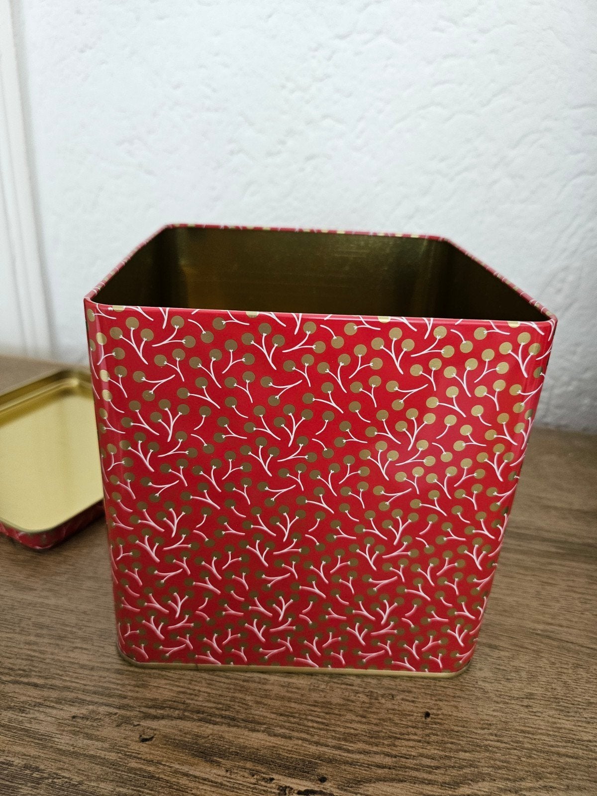 Rode metalen opbergbak van Sostrene Grene, Ophalen of Verzenden, Zo goed als nieuw, Rood, Metaal