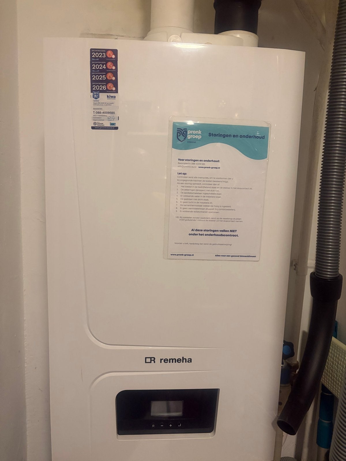 Remeha Avanta Ace 28c CCS CV-ketel uit 2021, goed onderhoude, 30 tot 80 cm, Cv-ketel of Combi-ketel, Minder dan 60 cm, Ophalen of Verzenden