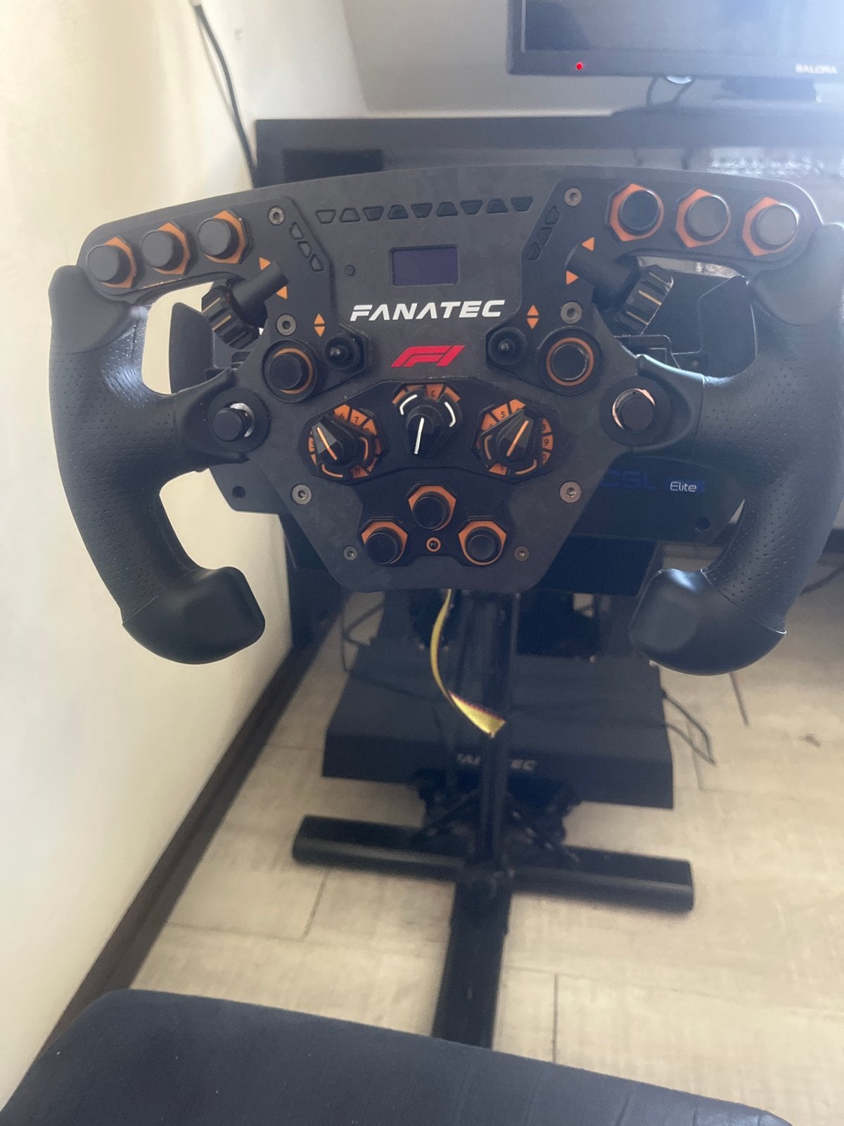 Fanatec CSL Elite limited edition stuur + Playseat, Ophalen, Gebruikt, Playseat of Racestoel, PlayStation 4