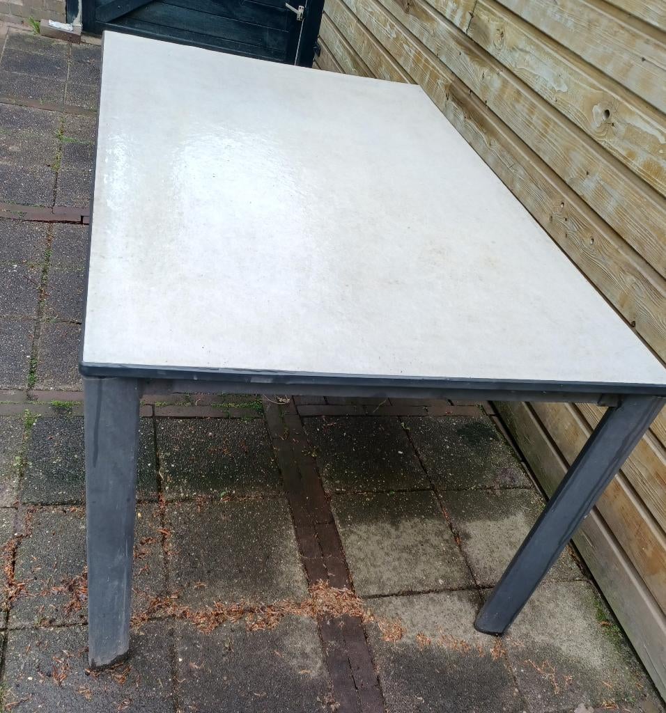 Buiten tafel, Ophalen, Gebruikt, Rechthoekig, Kunststof