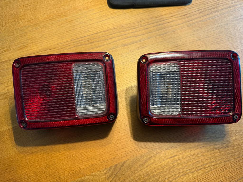Jeep Wrangler JK/JKU Achterlichten (Set), Auto-onderdelen, Verlichting, Ophalen of Verzenden, Gebruikt, Jeep