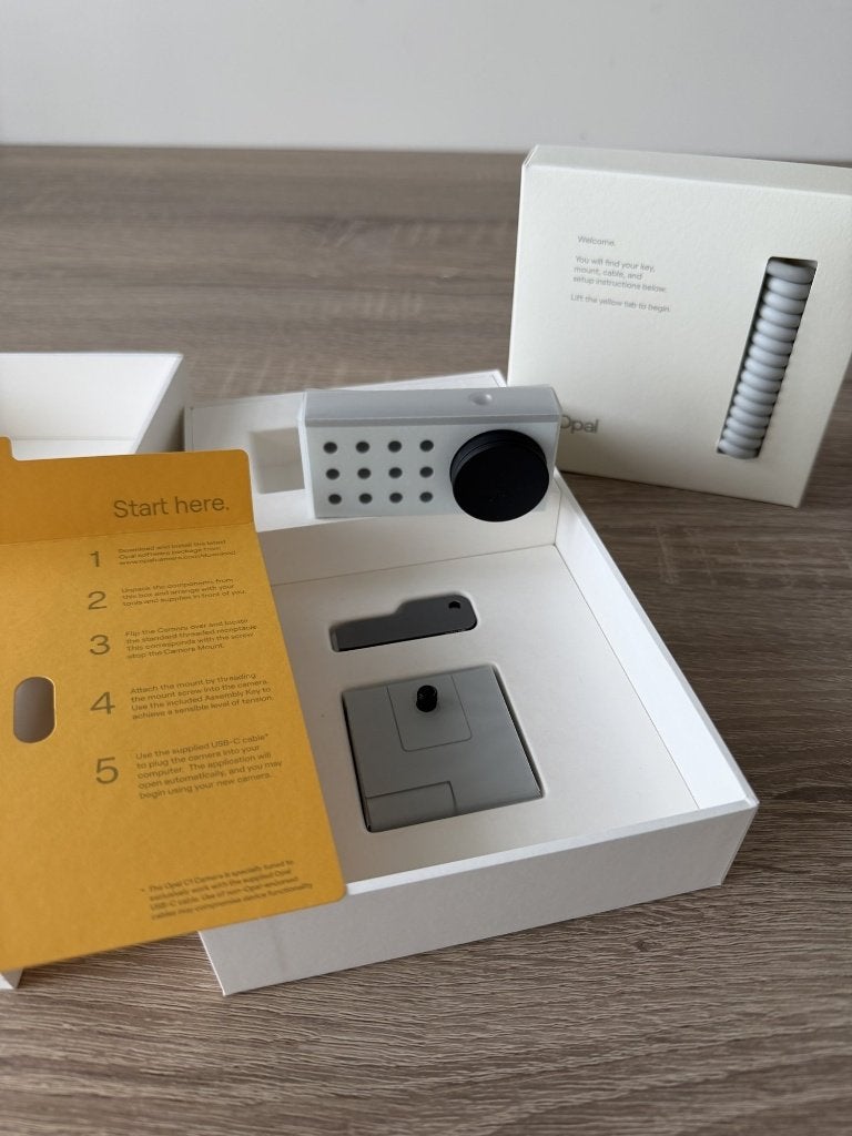 Webcam wit / white webcam, Opal C1, nieuw in doos, Computers en Software, MacOS, Opal, Nieuw, Ophalen of Verzenden