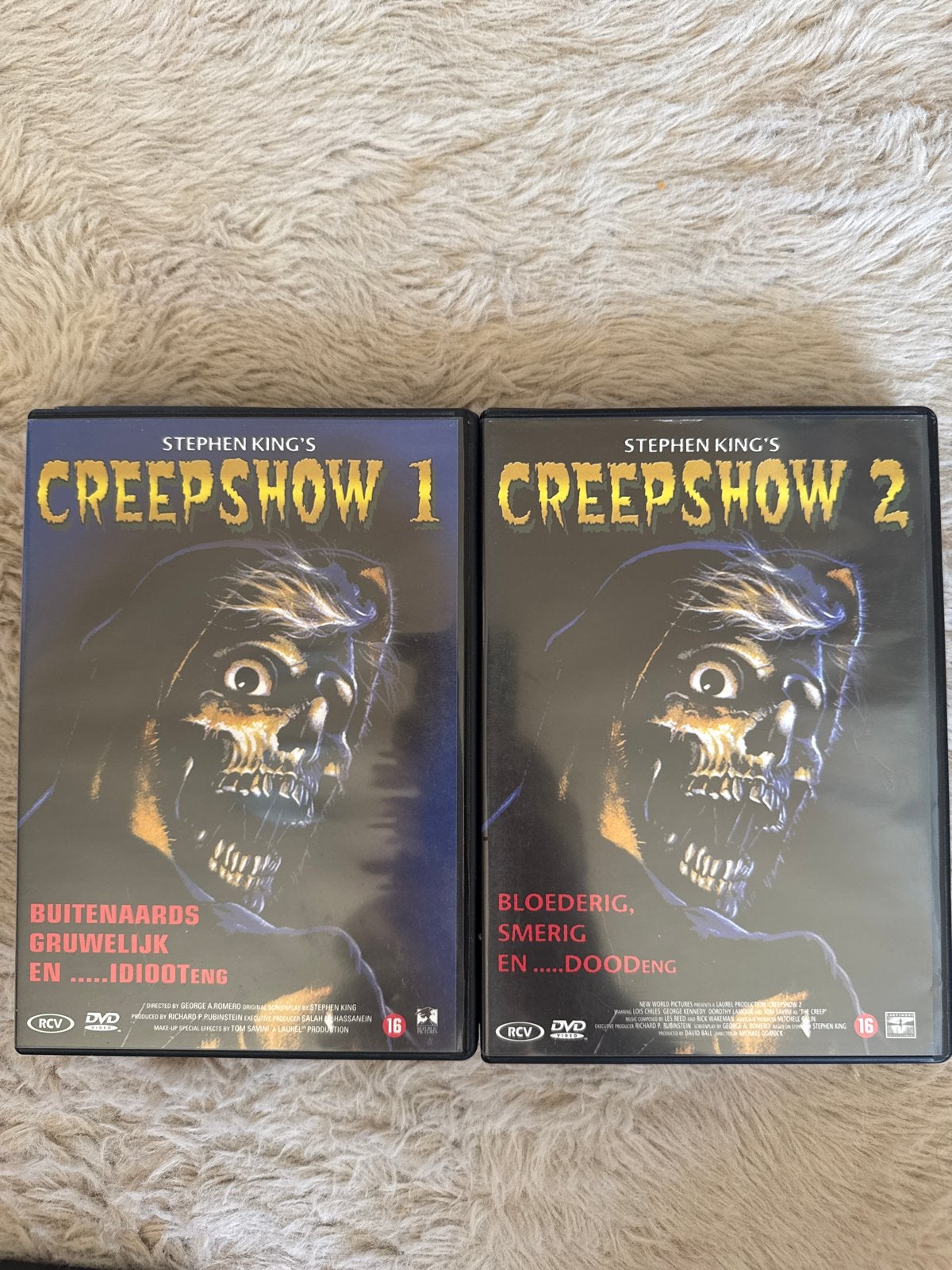 Stephen King's Creepshow 1 & 2 DVD Boxset, Engels, Vanaf 16 jaar, Nederlands, Ophalen of Verzenden