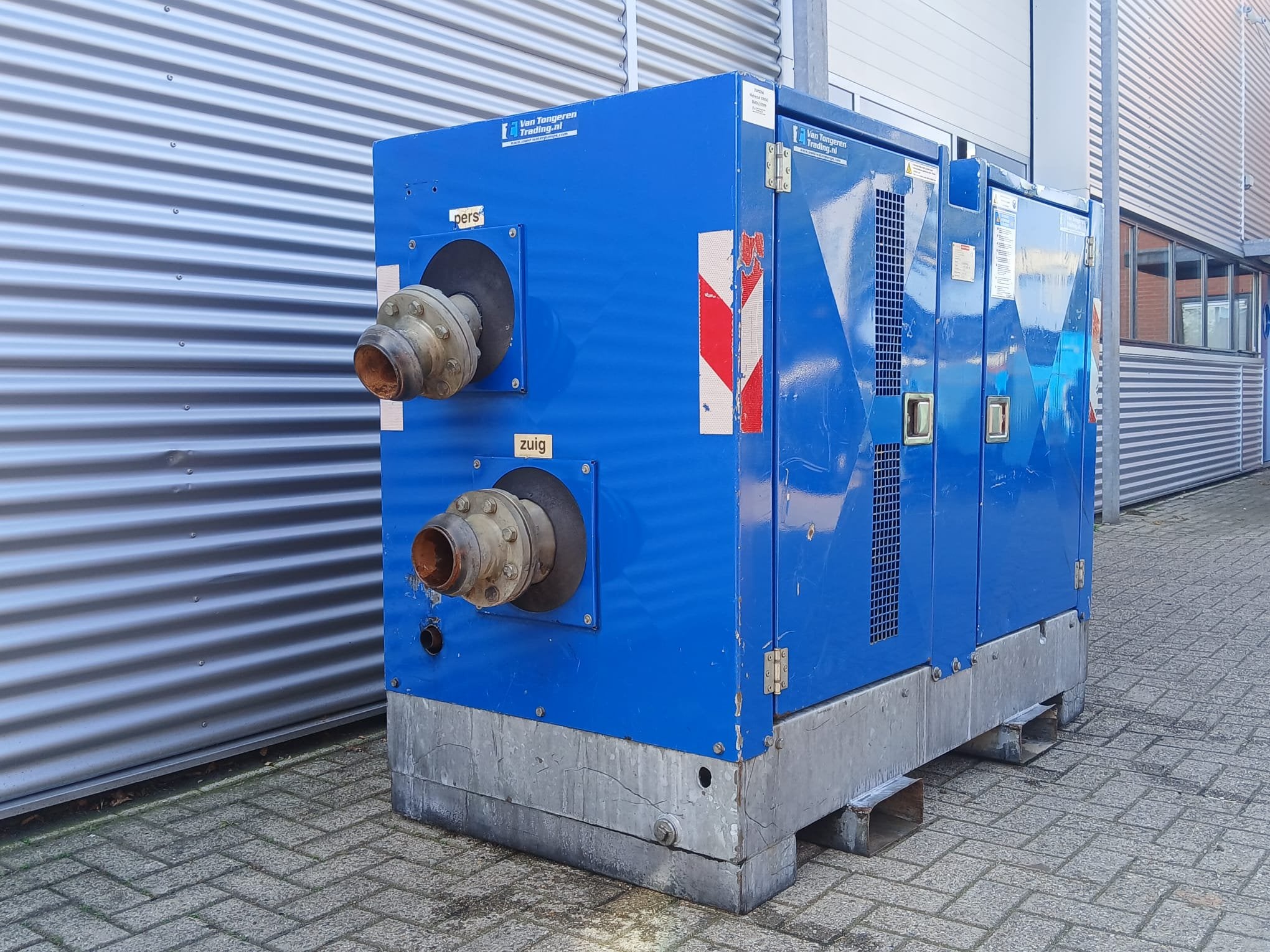 Hidrostal 100 GG met Hatz motor 1D81Z ''Betsy" Hidrostal ''B