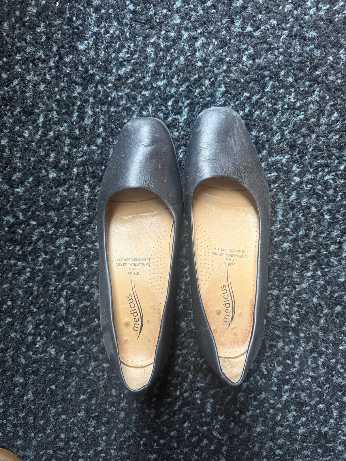 Stewardessen boordschoen maat 37,5, Kleding | Dames, Verzenden, Gedragen, Zwart, Ballerina's