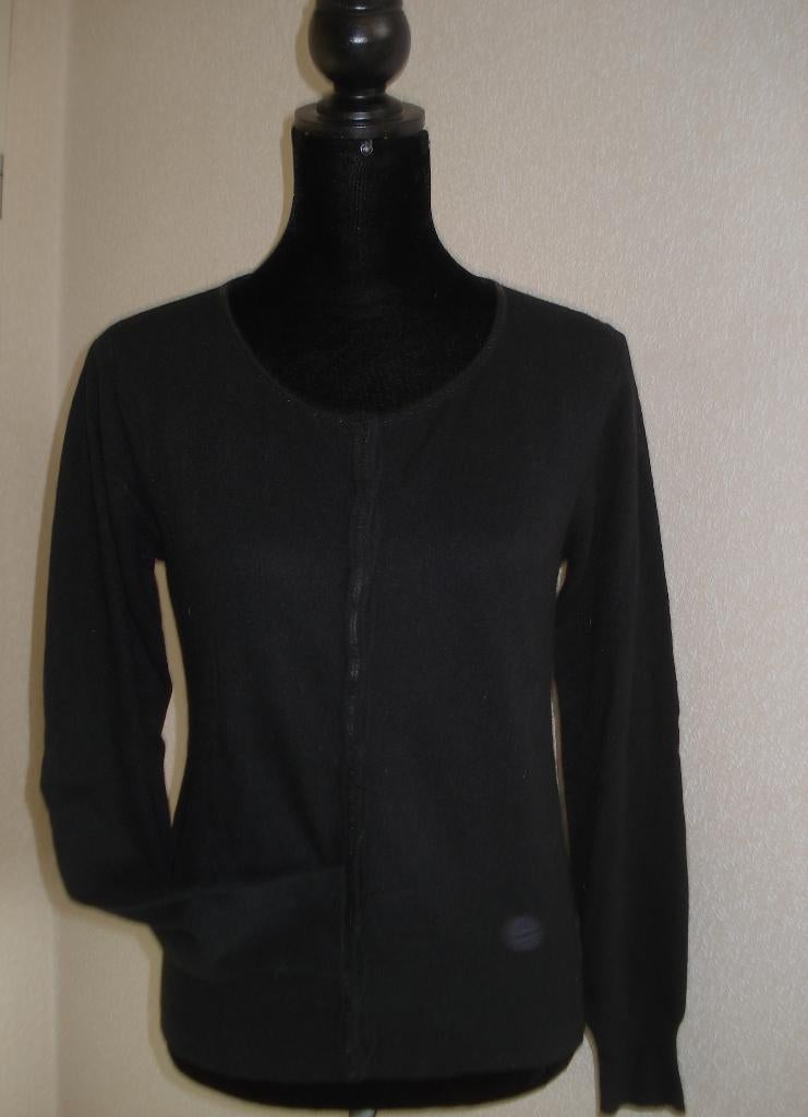 Solar cashmere trui maat 40, Maat 38/40 (M), Verzenden, Zwart, Nieuw