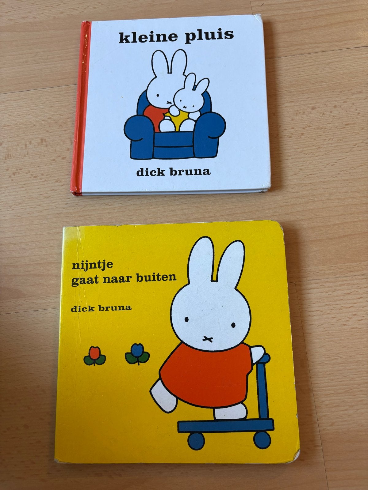 2 Dick Bruna boekjes: Kleine Pluis & Nijntje gaat naar buite, Boeken, Ophalen of Verzenden, Gelezen