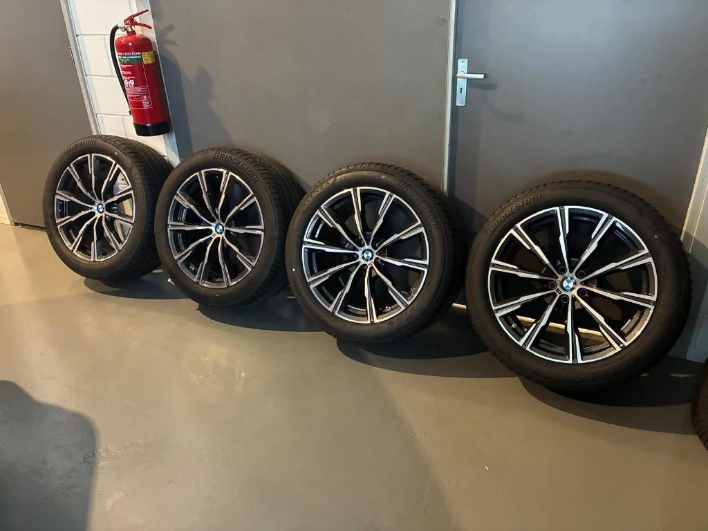 BMW X5 G05 X6 G06 20 inch org 740M breedset + zomerbanden, Gebruikt, Banden en Velgen, Ophalen of Verzenden, 305 mm
