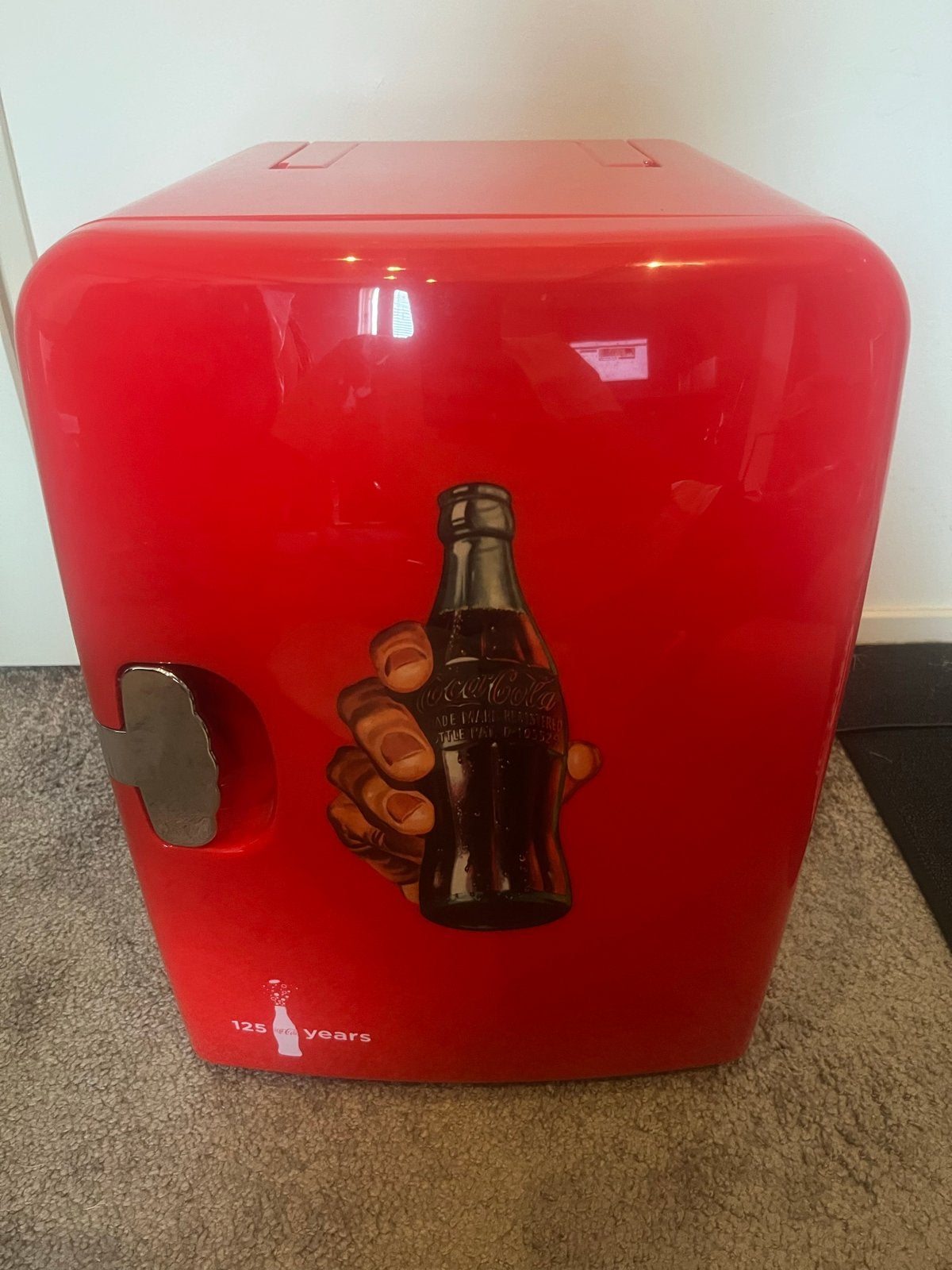 Nieuwe Coca-Cola Mini Koelkast 125 Jaar Coca Cola, Ophalen, Nieuw, Gebruiksvoorwerp