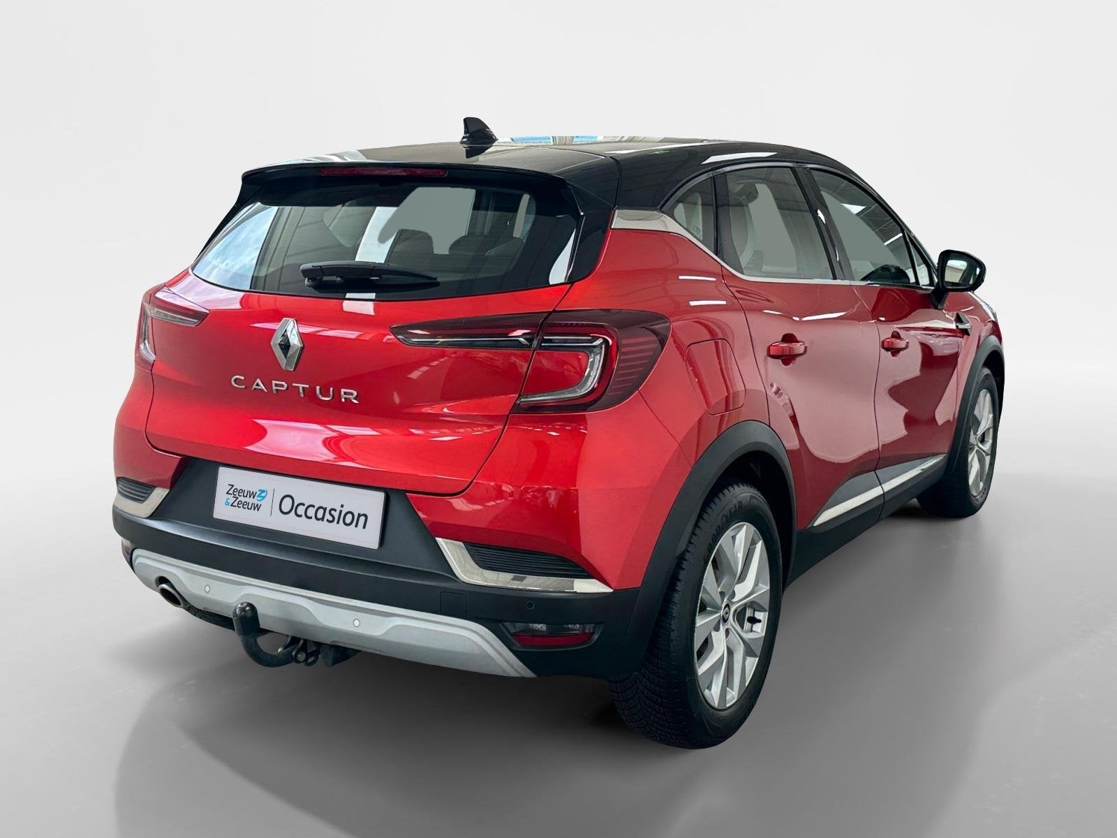 Renault Captur 1.3 TCe 140 R.S. Line Trekhaak | Apple CarPla, Auto's, 12 maanden, Gebruikt, 4 cilinders, Leder en Stof